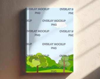 Hardcover notebookmodel, blanco notebookmodel, plannermodel, dagboekmodel, compatibel met canva, transparante overlay, png PNGEgg