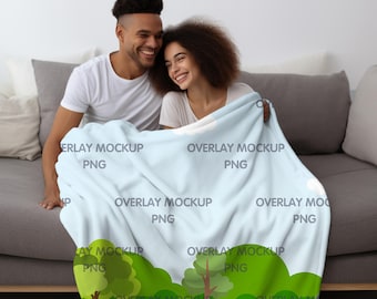 Maquette de couverture pour couple - Compatible avec la toile, superposition de cadeau personnalisée (PNG)