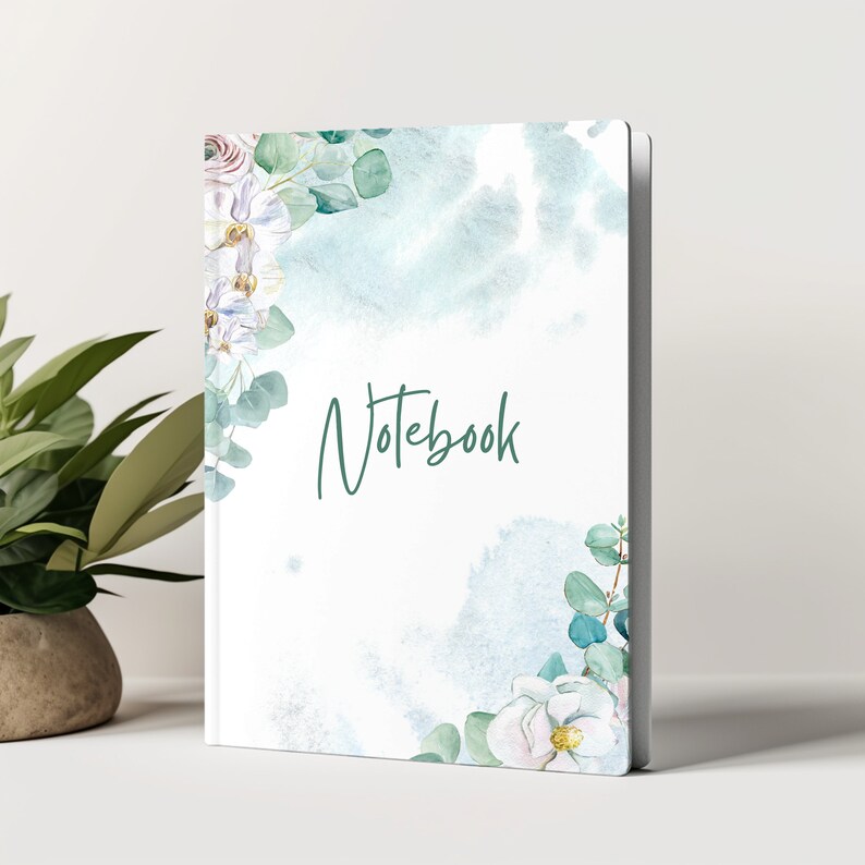 Notebook Overlsy Editable Hardcover Notebook Mockup | Canva Compatible | Transparent ...