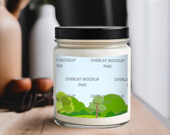 Blank Soy Candle Mockup Bundle (Digital Download)
