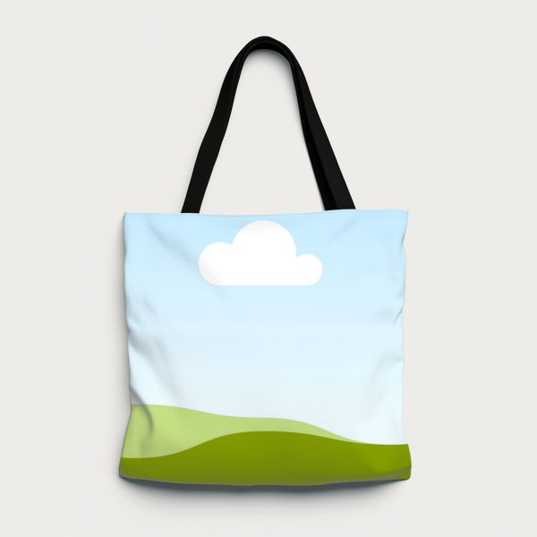 Tote Bag Mockup - Tote Mockup Canvas - Drag and Drop Mockup - Smart Object Mockup