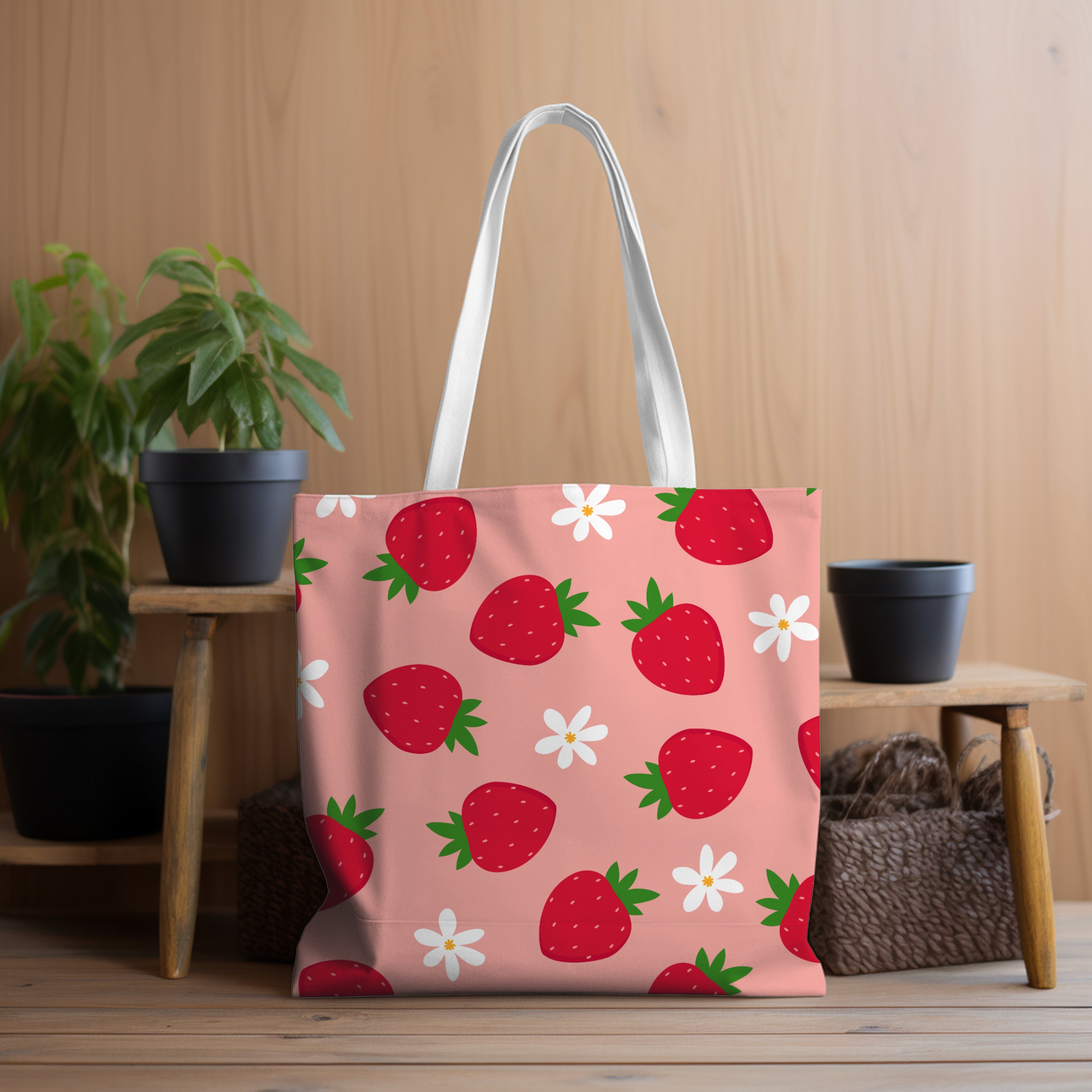 AOP Tote Bag Mockup, Printify All Over Print, Overlay (PNG) - Etsy