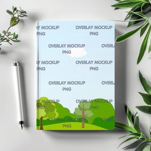 Softcover Journal Mockup, Notebook Mockup, Journal Mockup, Mockup Planner, Mockup Digital Design Template, Digital Download