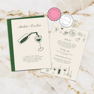 Illustrated Wedding Invitation Template Scribble Illustrations Printable Wedding Invites Rustic Wedding Suite Unique Italian Wedding Invite