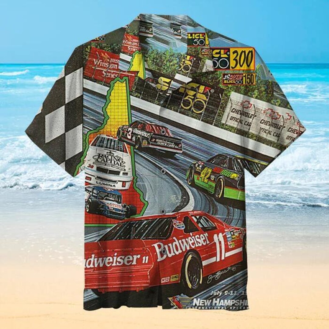 Car Race Shirts for Men 3d Printed Men's Hawaiian Shirt Etsy