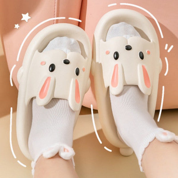 mens rabbit slippers
