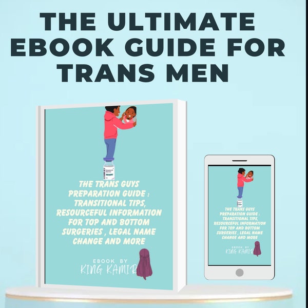 Transgender self help ebook guide : TRANSITIONAL tips ,chest binder , FTM surgery resources,Transgender legal name change process,transition