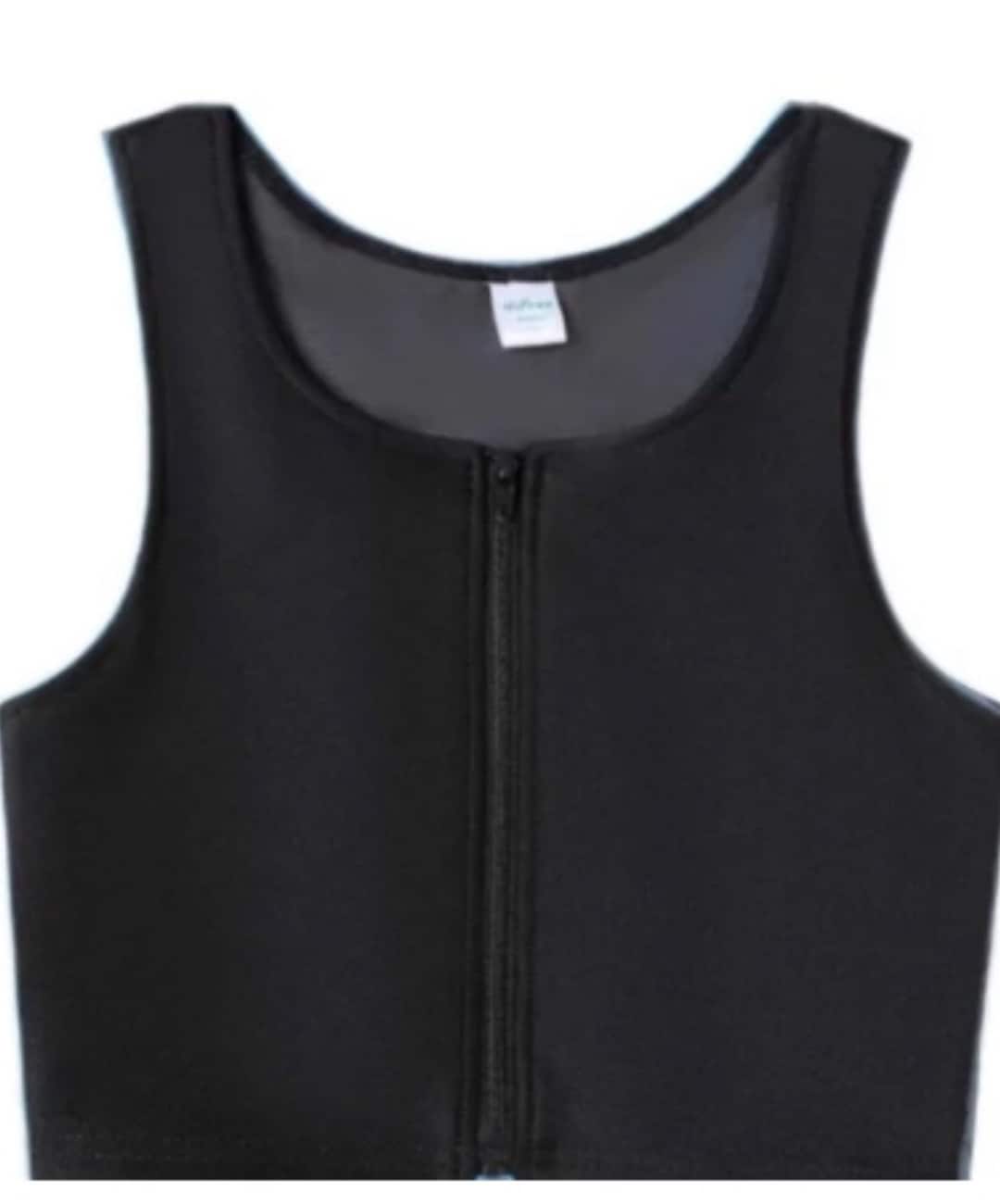 1 Transgender, Transmasc , Trans Binder , Zip up Binders , Front Chest ...