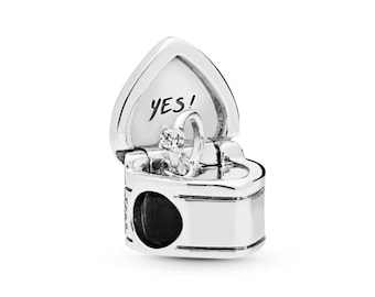 Pandora Silver Our Promise Charm Engagement Wedding Ring NEW!