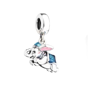 Pandora Pendant Charm Dangle Disney Flying Dumbo S925 ALE