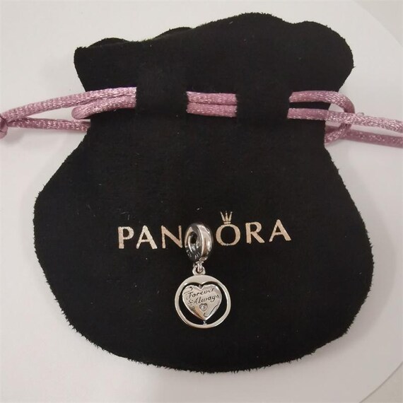 soul mate 62❣️ Pandora Silver the Eternal Soul Mate Rotates the Pendant
