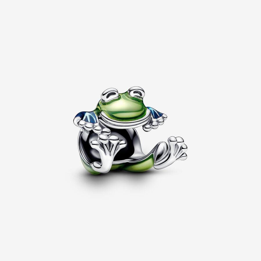 PANDORA シルバー　ブレスレット　チャーム13個付　カエル　天使　ブーツ Pandora frog charm - Etsy 日本