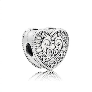 Pandora, Enchanted Heart Clip, Charm, Fairy Tale