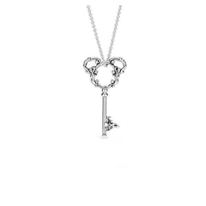 Castle key necklace Disney Parks Paris pandora