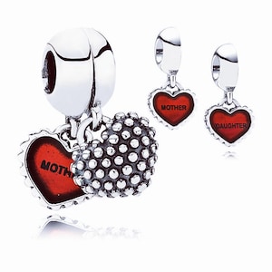 PANDORA Mother & Daughter Pendants FREE DELIVERY
