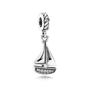 pandora ale 925 silver sail boat dangle charm