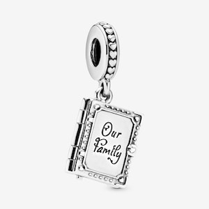 pandora family book pendant charm s925 ale