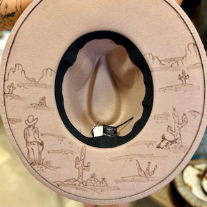 Customizable Wide Brim Hat