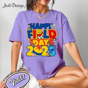 TOY STORY Shirt, Happy Field Day, Field Day Shirt, End Of School Year, Teacher Gift, Last Day of School, Family Trip,Family Vacation,Cartoon