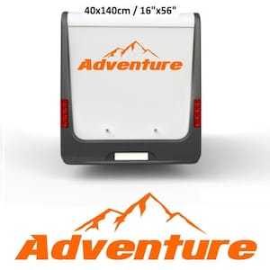 No.835 Universal fitting motorhome caravan graphics decals stickers camper van.