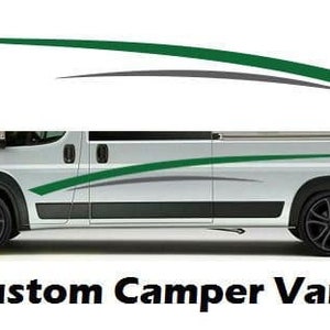 No.879 Universal fitting motorhome caravan graphics decals stickers camper van.