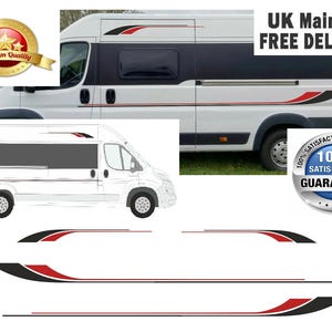 No.732 Universal fitting motorhome caravan graphics decals stickers camper van.