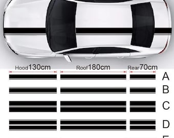 Universal Car Stripes, Checkers, stickers, vinyl graphics, decals, quality vinyl graphics.