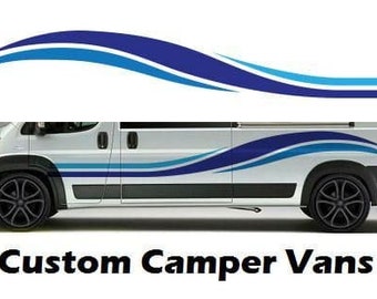 No.902 Universal fitting motorhome caravan graphics decals stickers camper van.