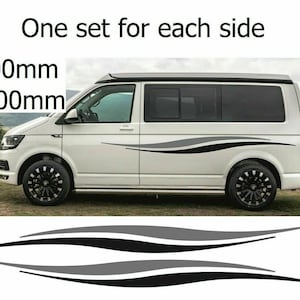 No.744 Universal fitting motorhome caravan graphics decals stickers camper van.