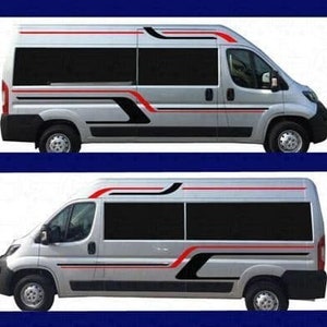 No.839 Universal fitting motorhome caravan graphics decals stickers camper van.