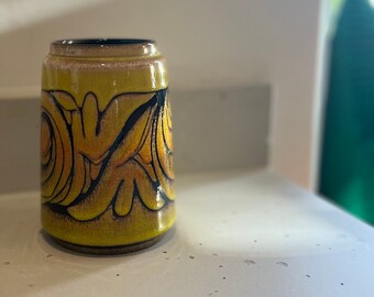 Lovely Vintage Poole Pottery Aegean Vase, Mid Century, 1970s