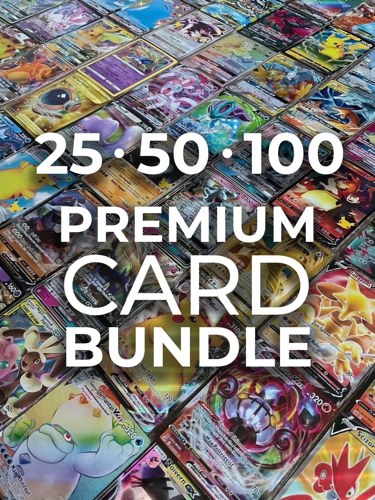 100 Gx Ex V Vmax Cards - Etsy