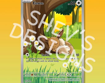 Custom Eevee Card