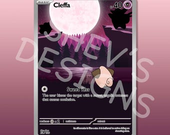 Custom Cleffa Card