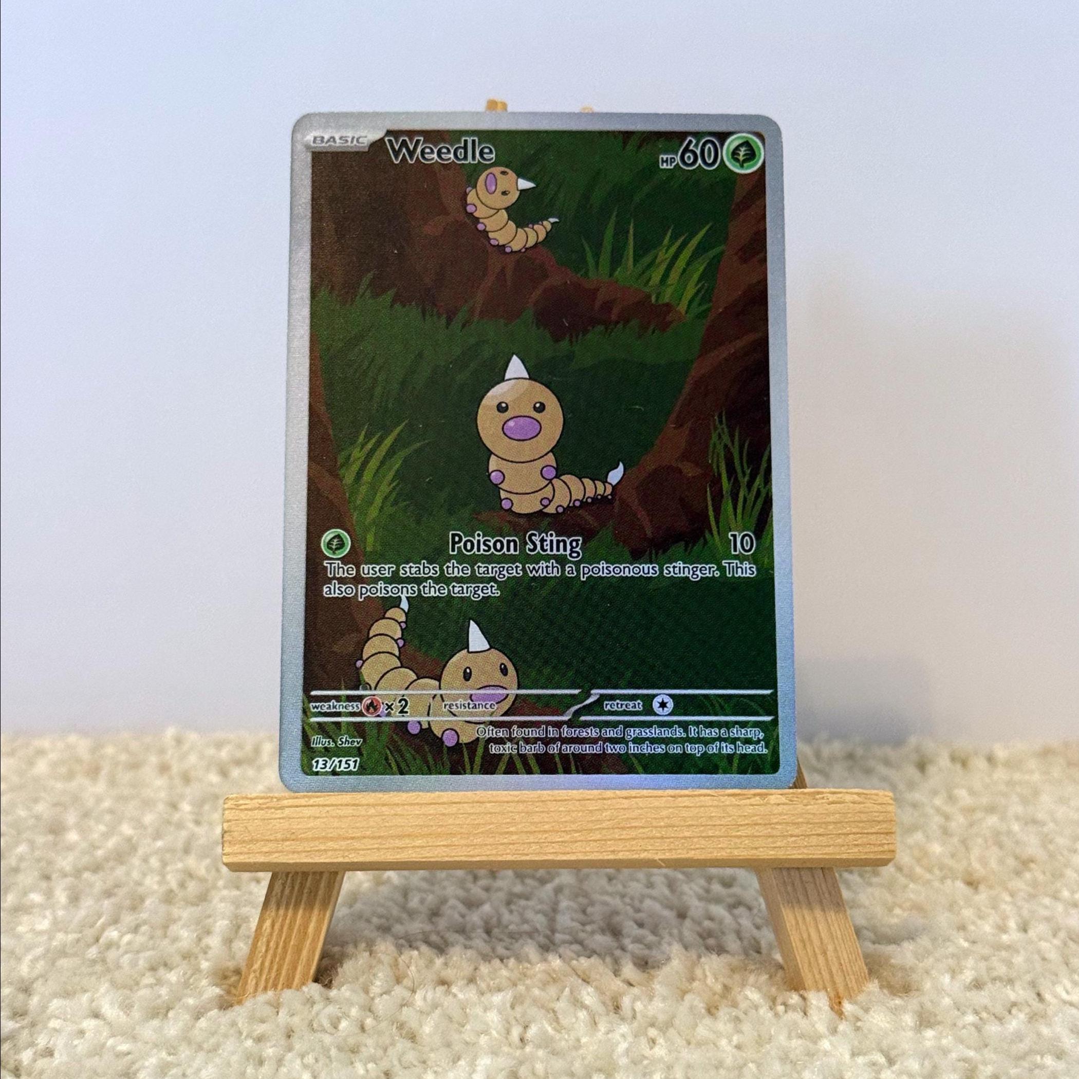 Custom Weedle Card - Etsy Custom Weedle Card - Etsy