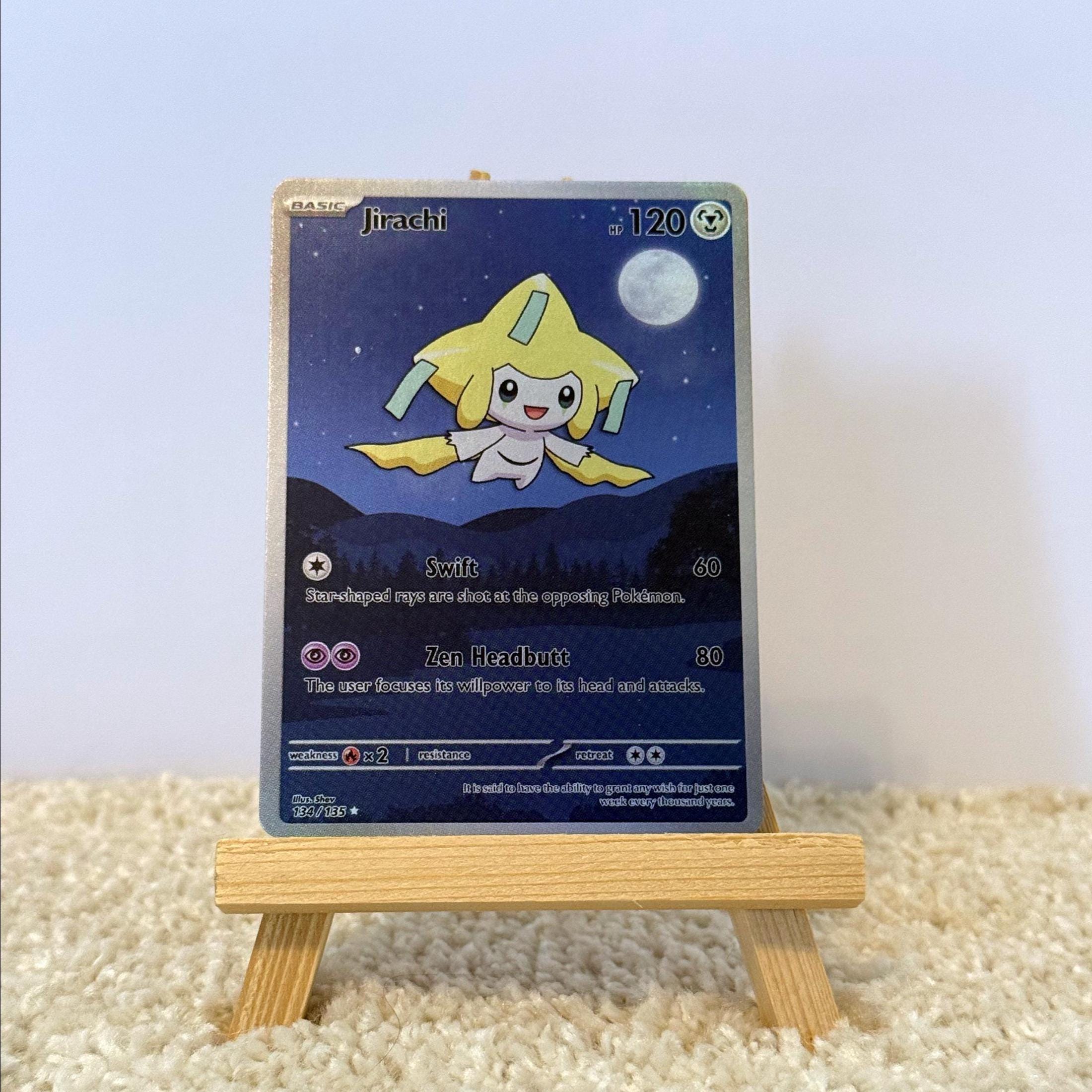 Custom Jirachi Card - Etsy
