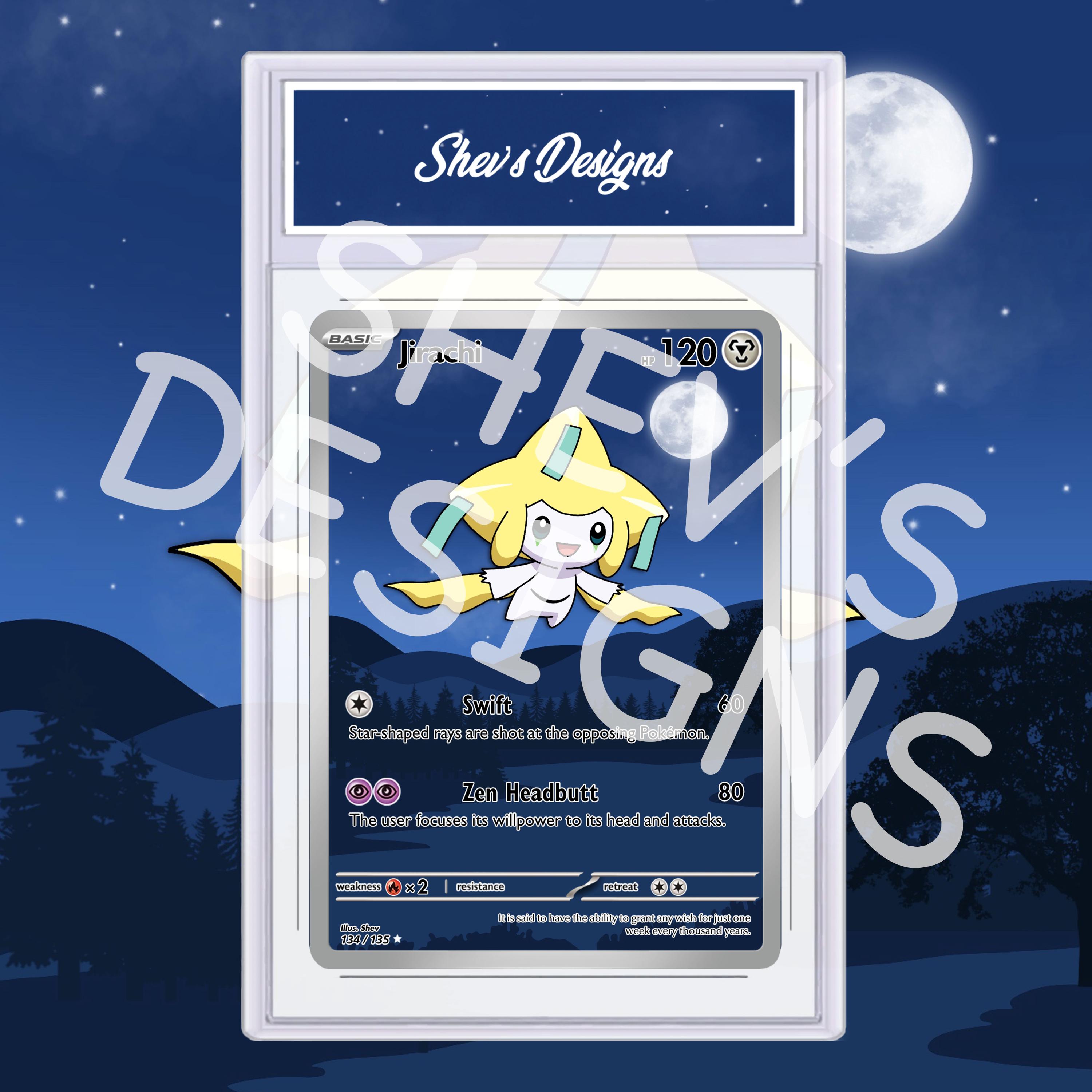 Custom Jirachi Card - Etsy