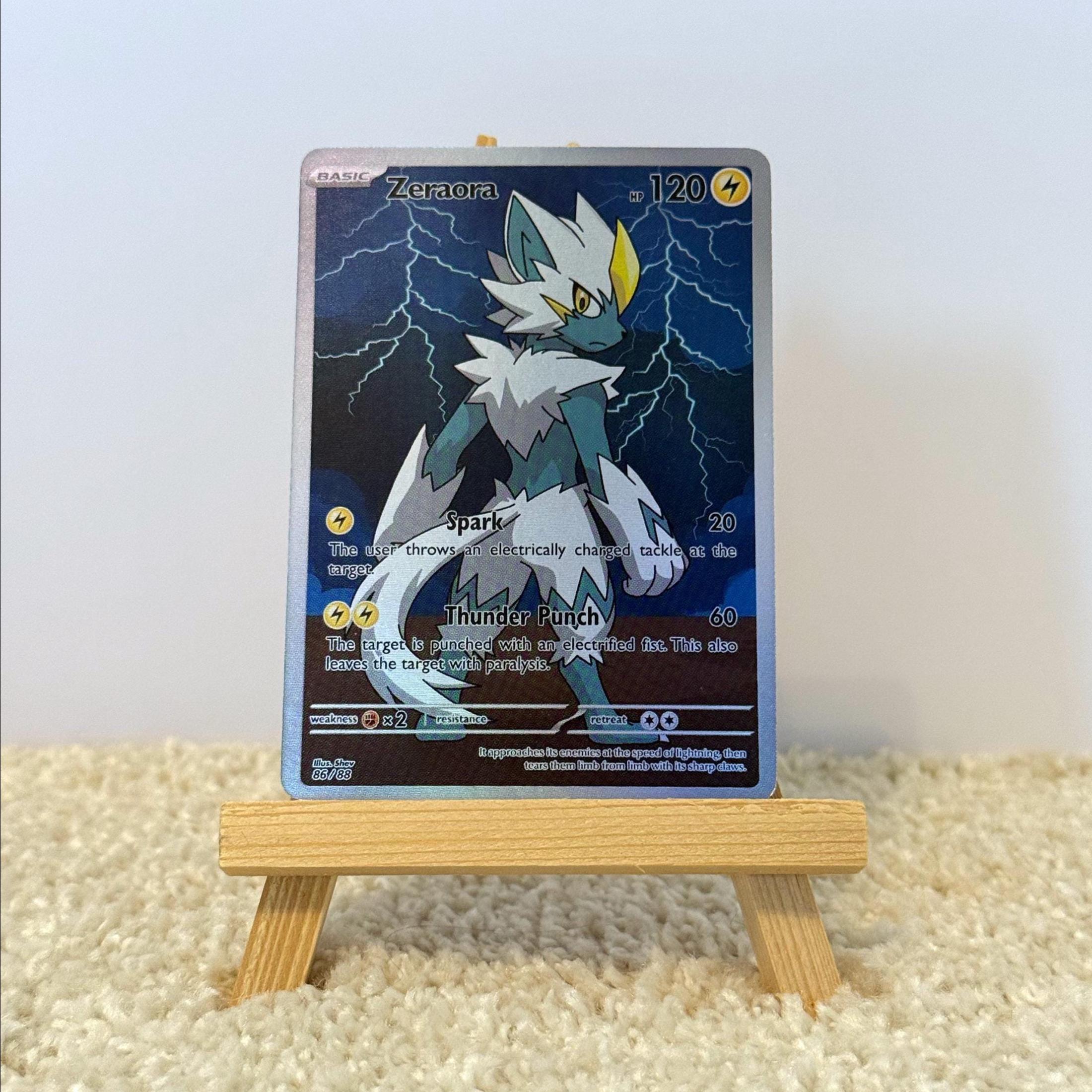 shiny zeraora pokemon card Amazon.com: Pokemon - Zeraora VMAX 054/159 - Crown Zenith