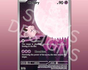 Custom Clefairy Card