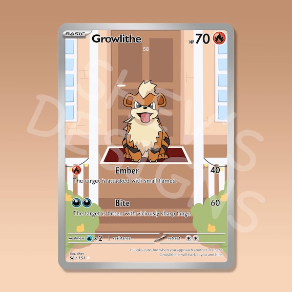 growlithe shiny pokemon card Qwachansey | Shiny Growlithes Both were printed without the magenta ink layer. The other color layers (cyan and yellow) are intact. So any color...