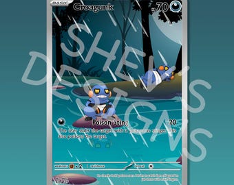 Personalisierte Croagunk Karte