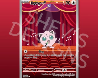 Custom Jigglypuff Card