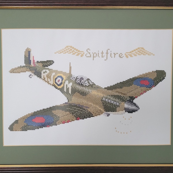 Aircraft Counted Cross Stitch Etsy