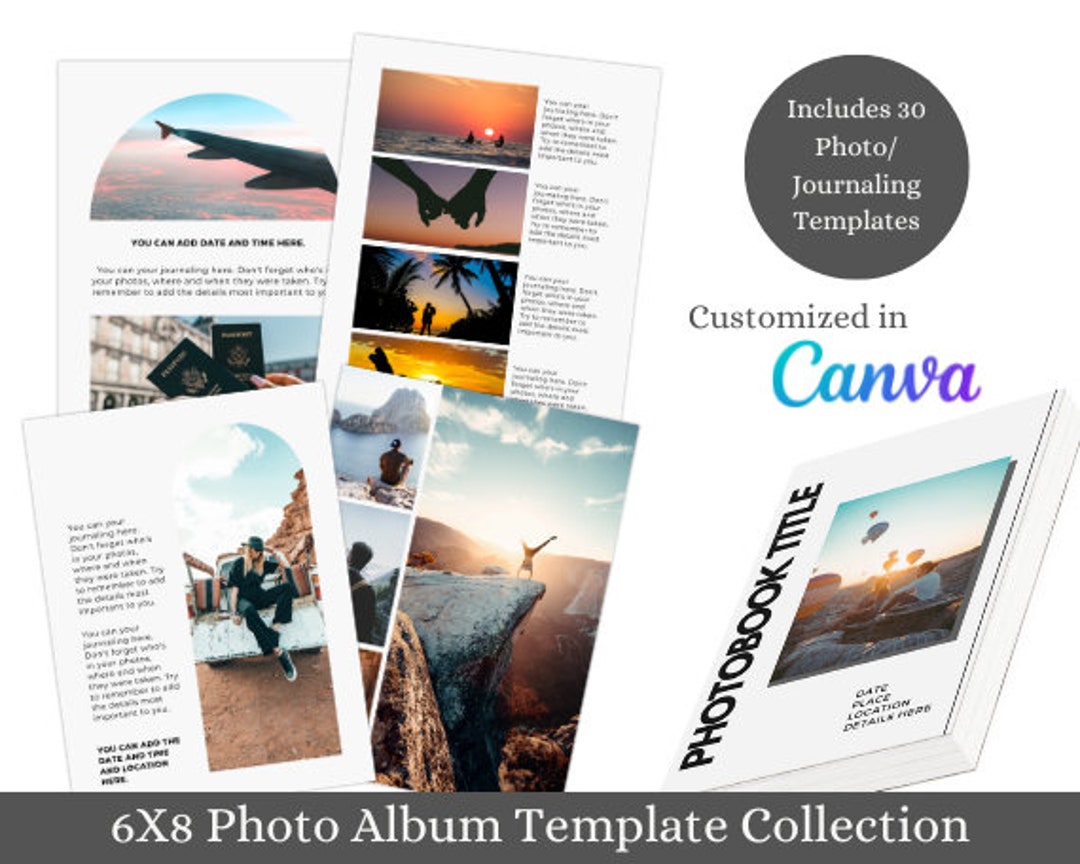 canva-photo-book-scrapbook-templates-editable-customizable-etsy
