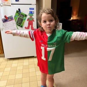 Camisa de futebol personalizada, qualquer time, vermelho e azul-petróleo, uniforme dividido, roupa personalizada para presente, presentes de Natal para ele imagem 6