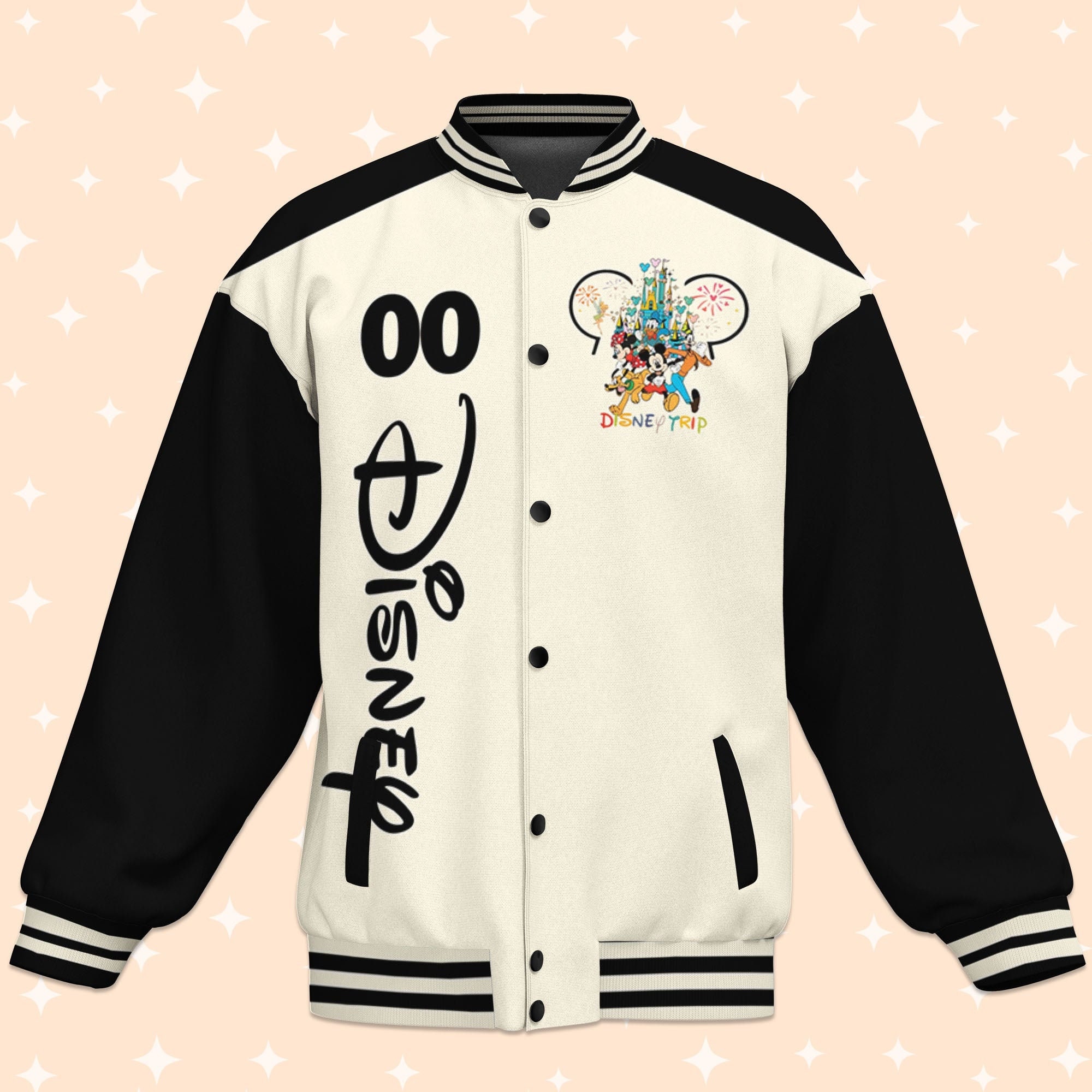 Custom Disney Baseball Jackets, Baseball Team Outfit