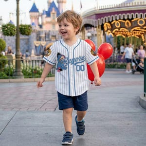 Custom Disney Winnie the Pooh Eeyore Baseball, Custom Kid Youth Adult Disney Jersey Vintage Baseball Jersey Disneyworld Gift for Disney Fans