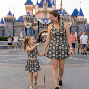 Mythic Baby Yoda Grogu Space Pattern Activewear Set, Star Wars Skort Outfit, RunDisney Galactic Vacation Moederdag/Verjaardagscadeau Idee 2026