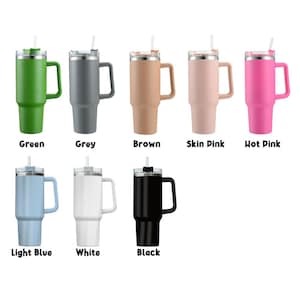 Cheerful Personalized Tumbler, Toy Story Custom Name Tumbler with Straw, Insulated Cup Travel Mug, Girl Birthday Gift Magical Outfit Trip 20 image 8
