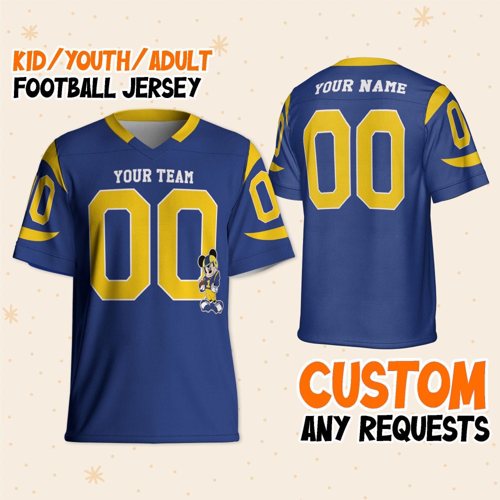 La rams custom jersey 2025